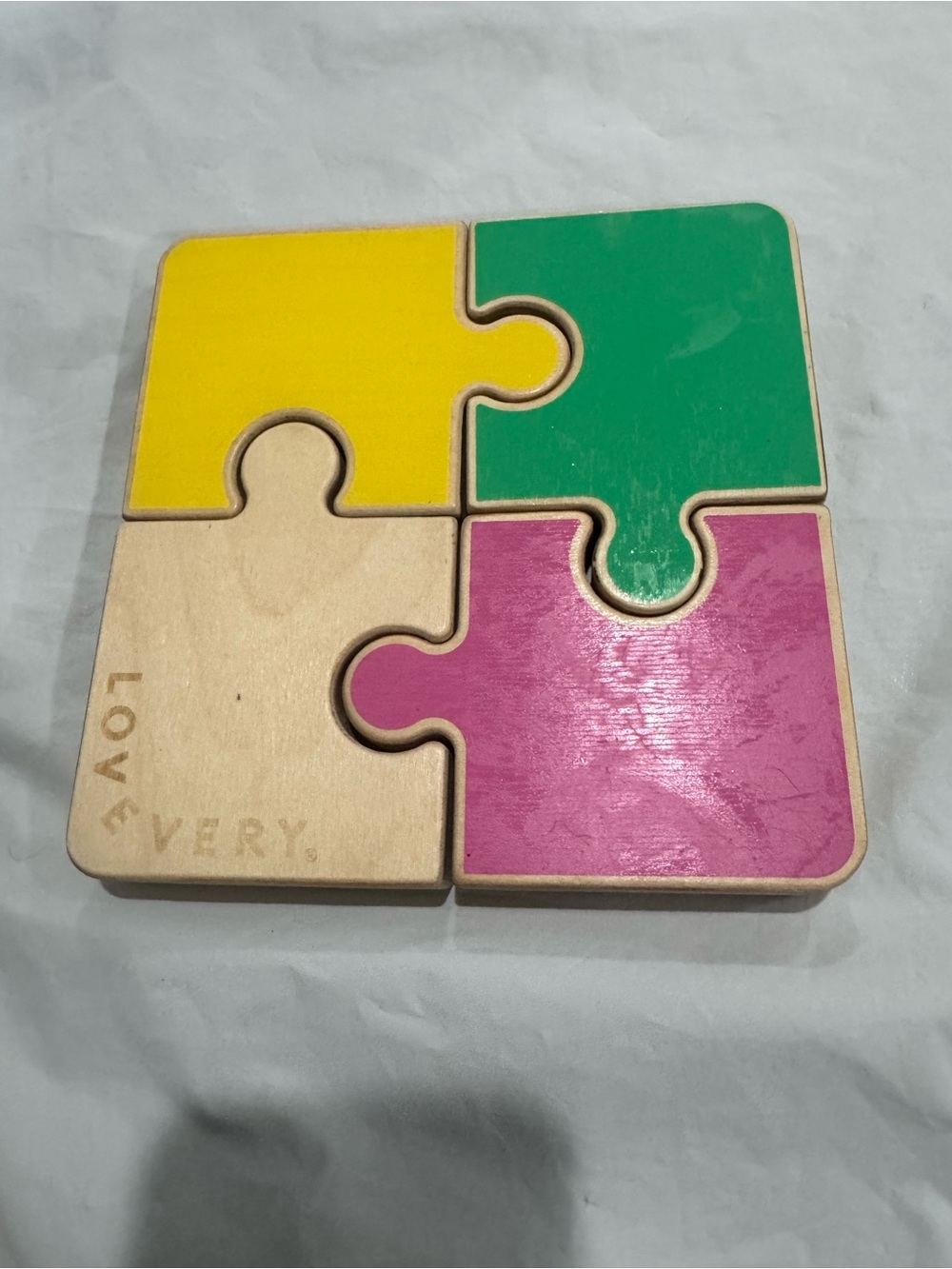 Lovevery Chunky Wooden Jigsaw Puzzle